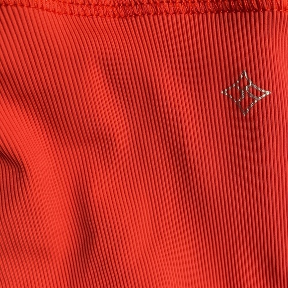 NUX Night Rider High Rise Ribbed Bike Short - Picture 6 of 9